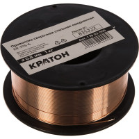 Проволока сварочная омедненная ER-70S-6 (1 кг; 0.8 мм) Кратон 1 19 02 005