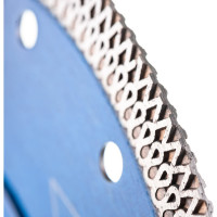 Диск алмазный отрезной Hilberg турбо ультратонкий 180x22.23 Hard Materials X-type HM404