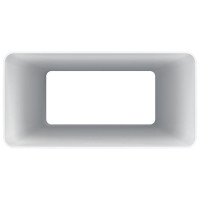 Воздуховод прямоугольный ПВХ (55х110 мм; L=2 м) ERA 511ВП2 87-732