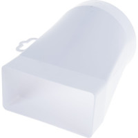 Соединитель эксцентриковый плоского воздуховода с круглым 55х110/D100 ERA 511СП10КП 87-741