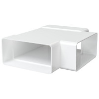 Тройник Т-образный пластик 60х120 мм ERA 612ТПП 210-069