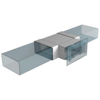 Тройник Т-образный пластик 60х120 мм ERA 612ТПП 210-069