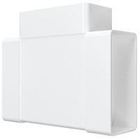 Тройник Т-образный пластик 60х120 мм ERA 612ТПП 210-069