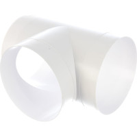 Тройник Т-образный пластик 160 мм ERA 16ТП 210-067