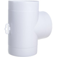 Тройник Т-образный пластик 125 мм ERA 12,5ТП 210-066