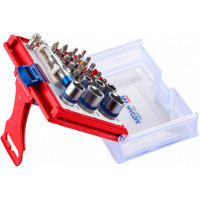 Набор вставок бит 1/4, TORX, HEX, PZ, PH, SLOT, 28 предметов МАСТАК 058-10028C