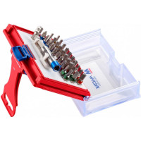 Набор вставок бит 1/4, TORX, HEX, PZ, PH, SLOT, 32 предмета МАСТАК 058-10032C