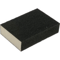 Губка шлифовальная алюминий-оксидная (100х70х25 мм; Р180/Р360) FIT IT 38370