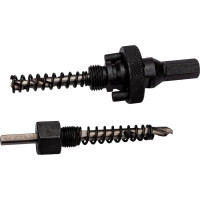 Набор коронок Bi-Metall HSSE-Co8 (10 шт; 22-68 мм; 2 адаптера) RUKO 126304