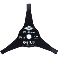 Диск AIR-CUT (305х25.4/20 мм; 3-х лопастной) для триммеров DDE 241-475