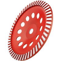 Чашка алмазная турбо (230х22.2 мм) Redchili 04-230-15