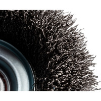 Чашеобразная гофрированная щетка Атака №152 0110014430 d-100 M14 нержавеющая сталь 34722