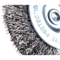 Дисковая гофрированная щетка Атака №082 5407506120 d 75 для дрели шестигранный хвостовик 22386