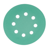 Диск шлифовальный KM10 (10 шт; 125 мм; P180; 8 отверстий; Velcro) БАЗ 960000141938