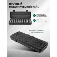 Набор головок шестигранных глубоких ударных (10 пр; 1/2"; 10-24 мм) Rockforce RF-4107-5MPB(16236)