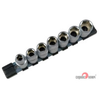 Набор головок шестигранных (7 пр; 10-19 мм; 1/2") СЕРВИС КЛЮЧ 77555