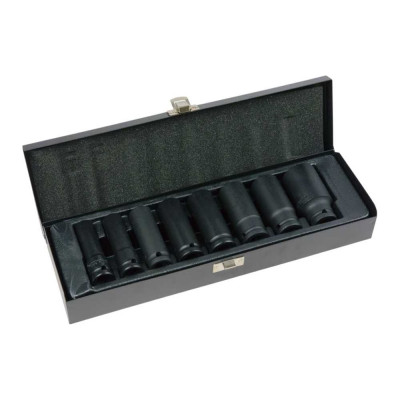 Набор головок ударных глубоких (8 пр; 12-30 мм) СЕРВИС КЛЮЧ 77401