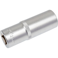 Головка торцевая 6-гранная 21 мм, 1/2", глубокая L=75 мм ROCKFORCE RF-5457721(11569)