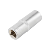 Головка торцевая 6-гранная 21 мм, 1/2", глубокая L=75 мм ROCKFORCE RF-5457721(11569)