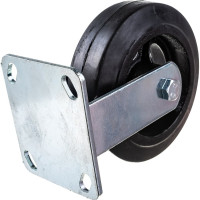 Колесо большегрузное обрезиненное неповоротное Longway FCD63
