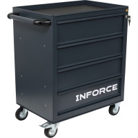 Инструментальная тележка Inforce 4 ящика, габариты без упаковки 745х465х825мм, 06-01-18