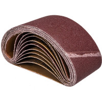 Лента шлифовальная (10 шт; 100х610 мм; P40) ПРАКТИКА 037-909