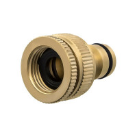 Штуцер для шланга (внутренняя резьба 1/2" и 3/4") QUATTRO ELEMENTI 246-357