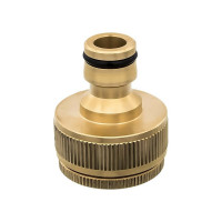 Штуцер для шланга (внутренняя резьба 3/4" и 1") QUATTRO ELEMENTI 246-364