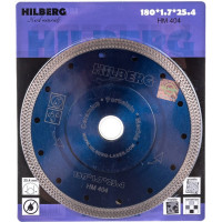 Диск алмазный отрезной Hilberg турбо ультратонкий 180x22.23 Hard Materials X-type HM404