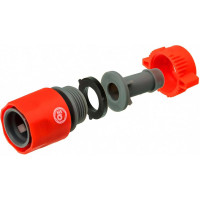Соединитель быстроразъемный для шланга 1/2" QUATTRO ELEMENTI 248-382
