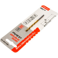 Сверло по металлу Профоснастка 3,2 мм HSS M2 TIN/135 DIN 338, 1 шт., №199 30201039