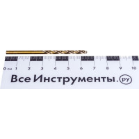 Сверло по металлу КОБАЛЬТ (2 шт; 3.3х65х36 мм; Р6М5К5) ТРИГГЕР 74233 тов-122260