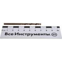 Сверло по металлу КОБАЛЬТ (2 шт; 3.5х70х39 мм; Р6М5К5) ТРИГГЕР 74235 тов-122261