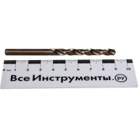 Сверло по металлу КОБАЛЬТ (6х93х57 мм; Р6М5К5) ТРИГГЕР 74260 тов-122267