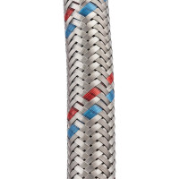 Подводка гибкая для воды с оплеткой из нержавеющей стали ELKA 1/2" х 40 см в/в ИС.100910