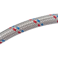 Подводка гибкая для воды с оплеткой из нержавеющей стали ELKA 1/2" х 40 см в/в ИС.100910