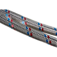 Гибкая подводка для смесителей ELKA (оплетка нерж.сталь) 1/2", вр/нр м10, 100 см (пара) 694687891809
