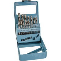 Набор сверл по металлу, металлический короб, 19 шт. РемоКолор 36-8-302