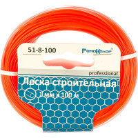 Леска строительная, диаметр 1,0 мм, длина 100 м РемоКолор 51-8-100