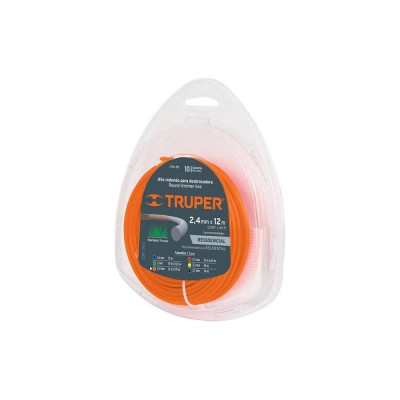 Леска для триммеров 2.4 мм, 12м, нейлон Truper HTA-95 17607