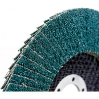 Круг лепестковый циркониевый по металлу и нержавеющей стали (125х22 мм, ZK40, 38А) Tsunami КЛТ1 D9610000ZK12540