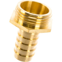 Штуцер для шланга 3/4" с наружной резьбой 1" DENZEL 97272