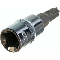 Насадка торцевая 1/4"DR с вставкой-битой T30 Ombra 114330