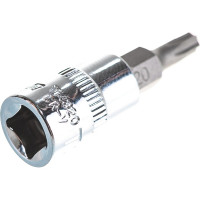 Насадка торцевая 1/4"DR с вставкой-битой T20 Ombra 114320