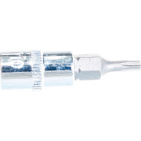 Насадка торцевая 1/4"DR с вставкой-битой T10 Ombra 114310