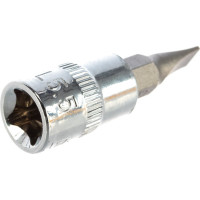 Насадка торцевая 1/4"DR с вставкой-битой SL5.5 Ombra 114555
