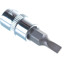 Насадка торцевая 1/4"DR с вставкой-битой SL4 Ombra 114504