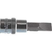 Насадка торцевая 1/4"DR с вставкой-битой SL6.5 Ombra 114565