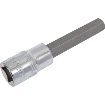 Насадка торцевая 1/2"DR с вставкой-битой Н12, 100 мм Ombra 121212