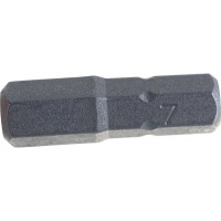 Вставка-бита 1/4"DR шестигранная, H7, 25 мм Ombra 514270